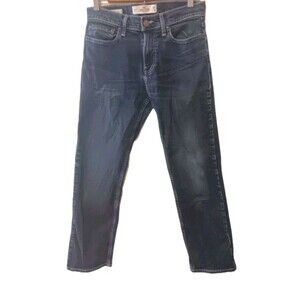 NEW Hollister Jeans Men 29x30  Blue Denim Classic Straight Leg Epic Flex